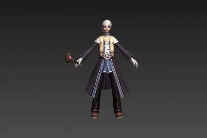 初级法师 cg模型