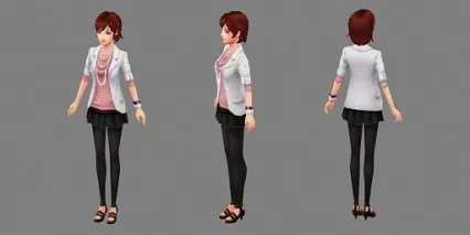 女正装三