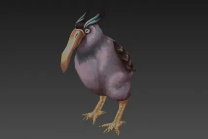 鸟 3D模型免费下载