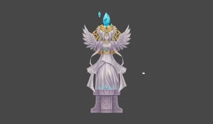 女神 雕像 3D模型