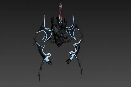 镰刀手怪 3D模型