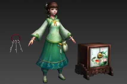 嘉兴仓库管理员 3D模型免费下载