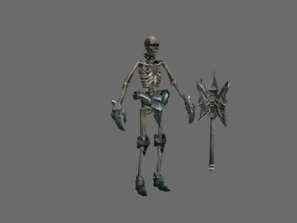 黑暗主教 3d模型