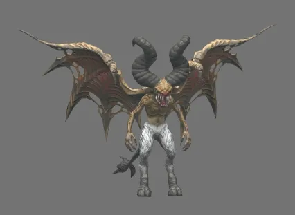 鬼灵 3d模型