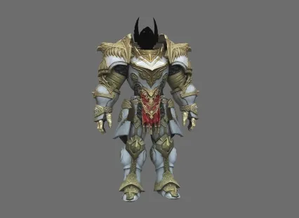 金甲武士 3d模型