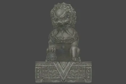 石狮子 3D模型