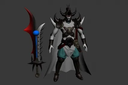 魔军长 CG模型免费下载