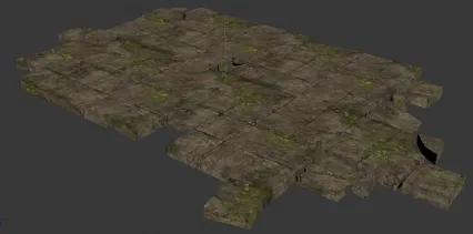 PBR流程 次时代 地板 3D模型