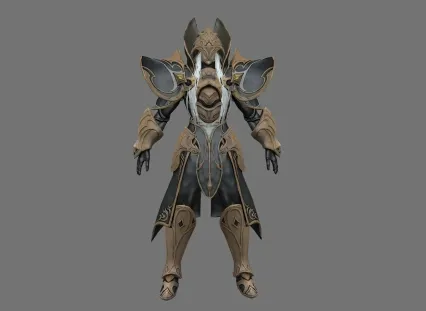 巫师  3d模型