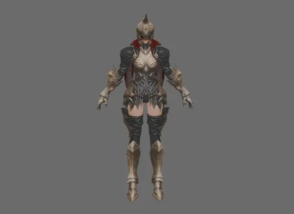 男将军 3d模型