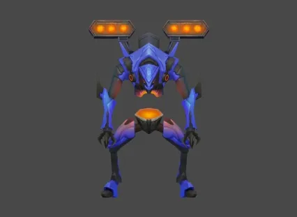 Q版 机器人 3D模型