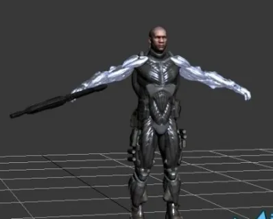 未来战士 CG模型