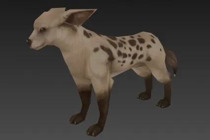 小狗 3D模型
