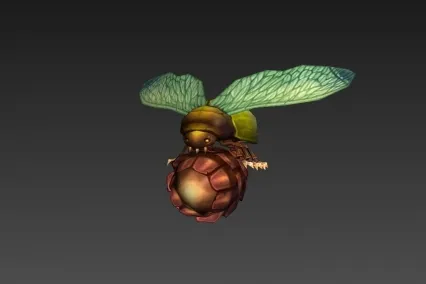 苍蝇攻击队 3D模型