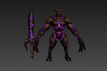 持剑地狱魔王 3D模型免费下载