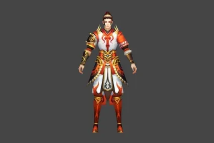 仙侠 武侠 男套装 3D模型
