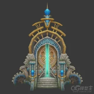 游戏副本入口大门