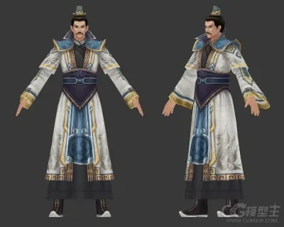 小王爷3D模型