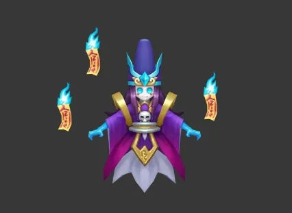 鬼师 3d模型