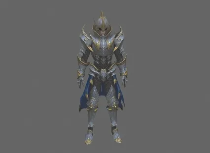 战斗士 3d模型