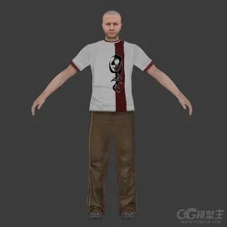 写实现代男人模型