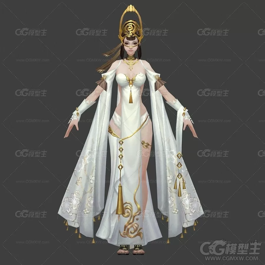 神魔美女模型-1