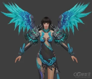 神魔女角色模型