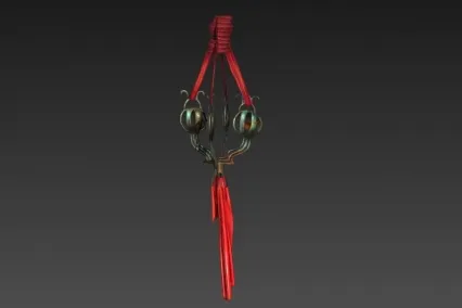 博风铃 3d模型