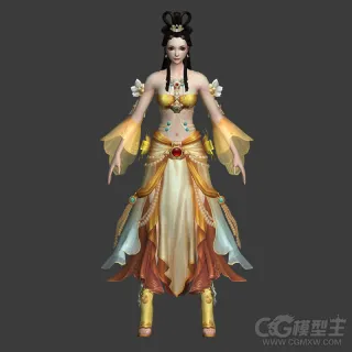 传奇女角色模型