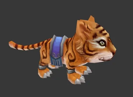 小老虎 3d模型