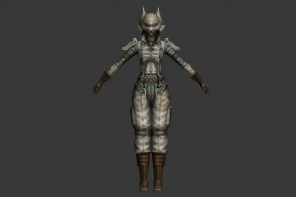 伯爵面具亲兵 CG模型