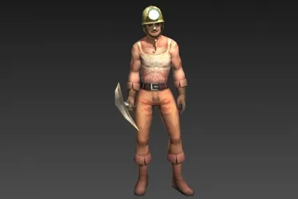 光头强 3D模型