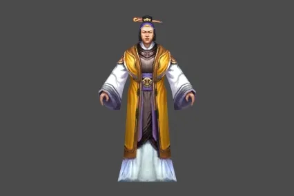 老人 老婆婆 3D模型