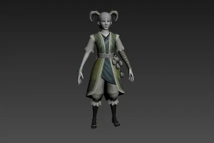 毒陆没 CG模型