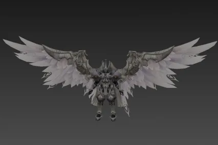 怪 3D模型