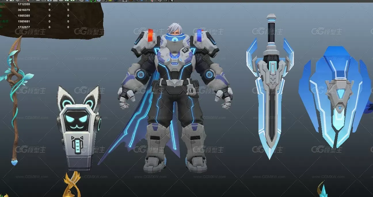 王者荣耀最新模型2019年3月版本，整合版-3
