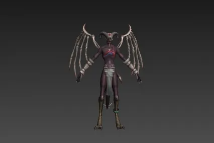 骨羊 3d模型