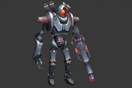 磁光枪机器人 CG模型