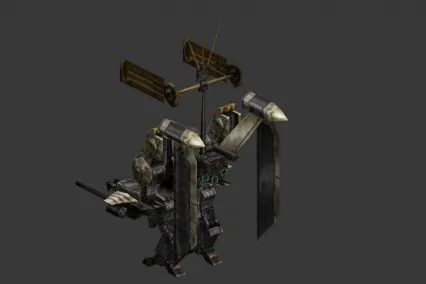 飞翔收割者 3d模型