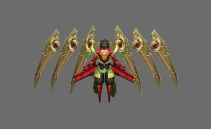 男红魔人模型