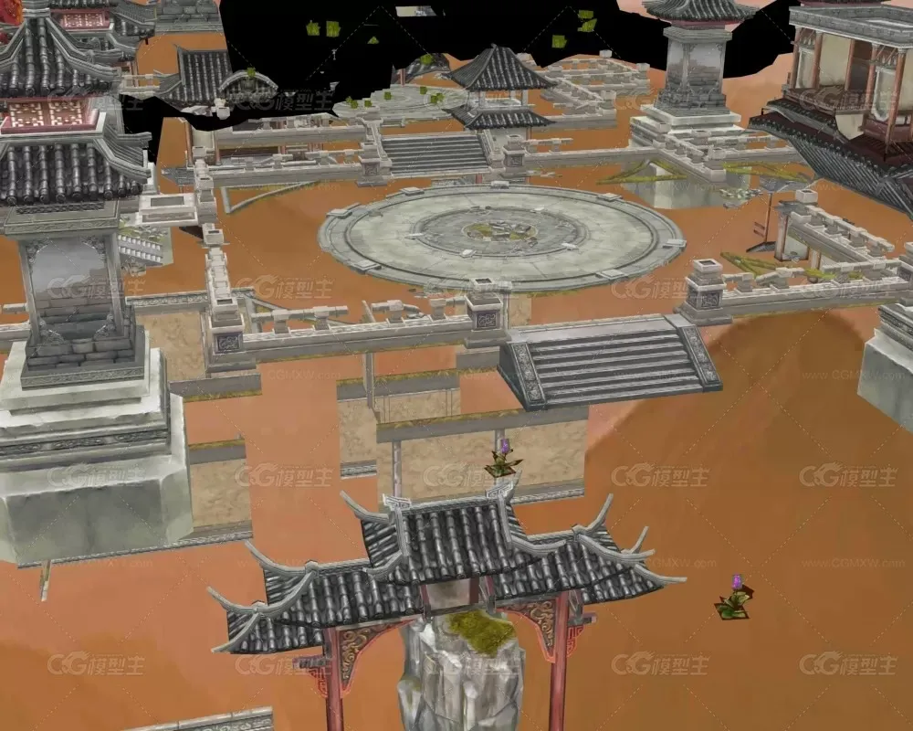 英雄游戏全套3D模型（带骨骼+带动画+带贴图）-15