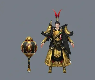 大锤世家三位公子 模型