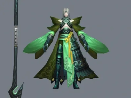 绿奎魔  模型