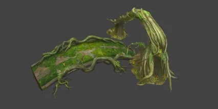 桥 树桥 树洞 3D模型