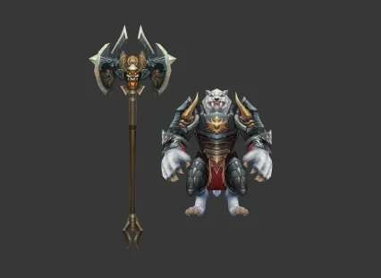 熊将 3d模型