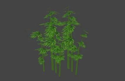 竹林 3D模型