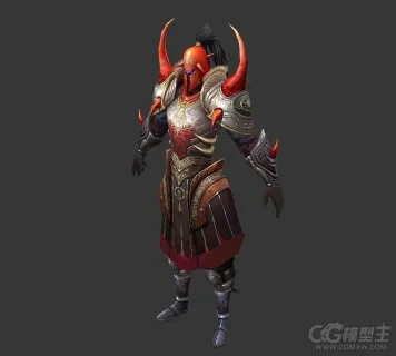 重甲战士3D模型