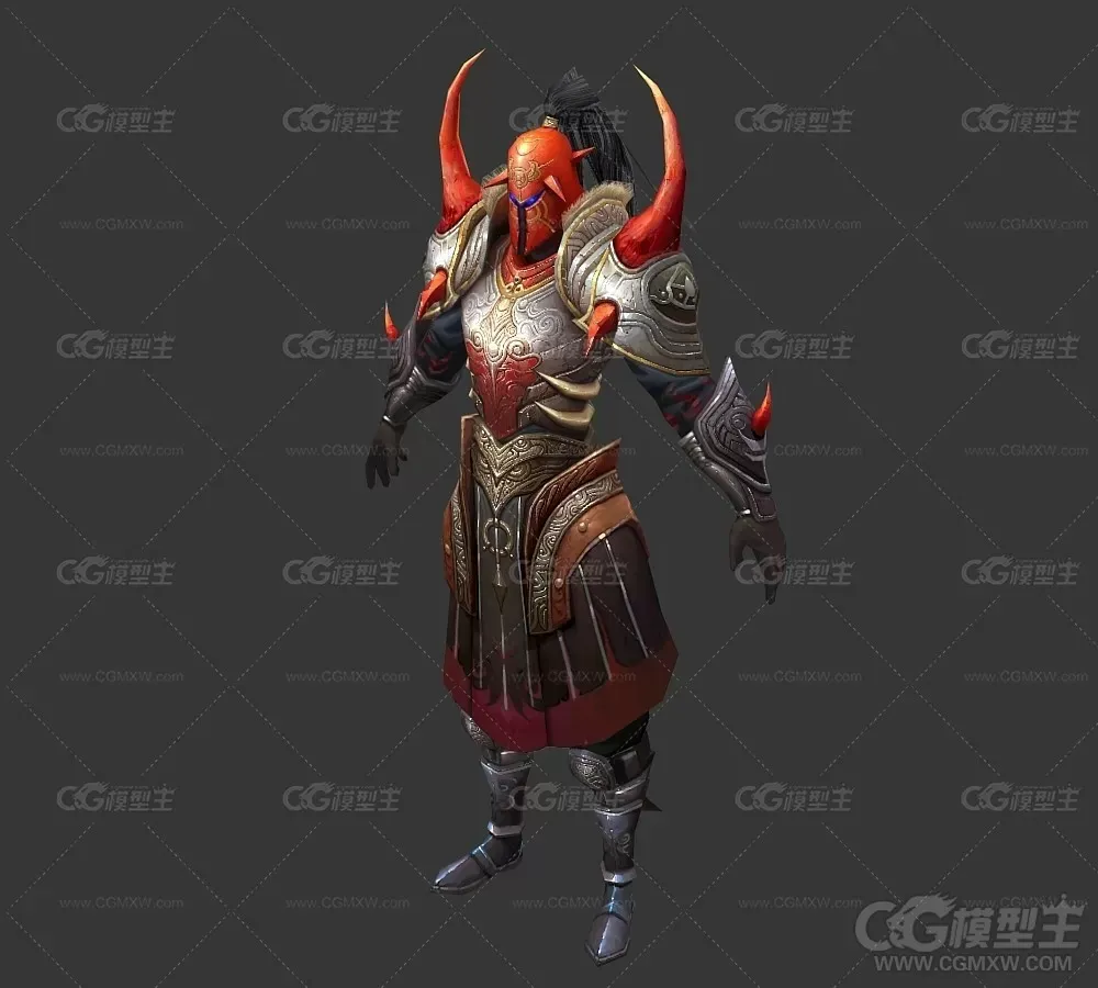 重甲战士3D模型-1