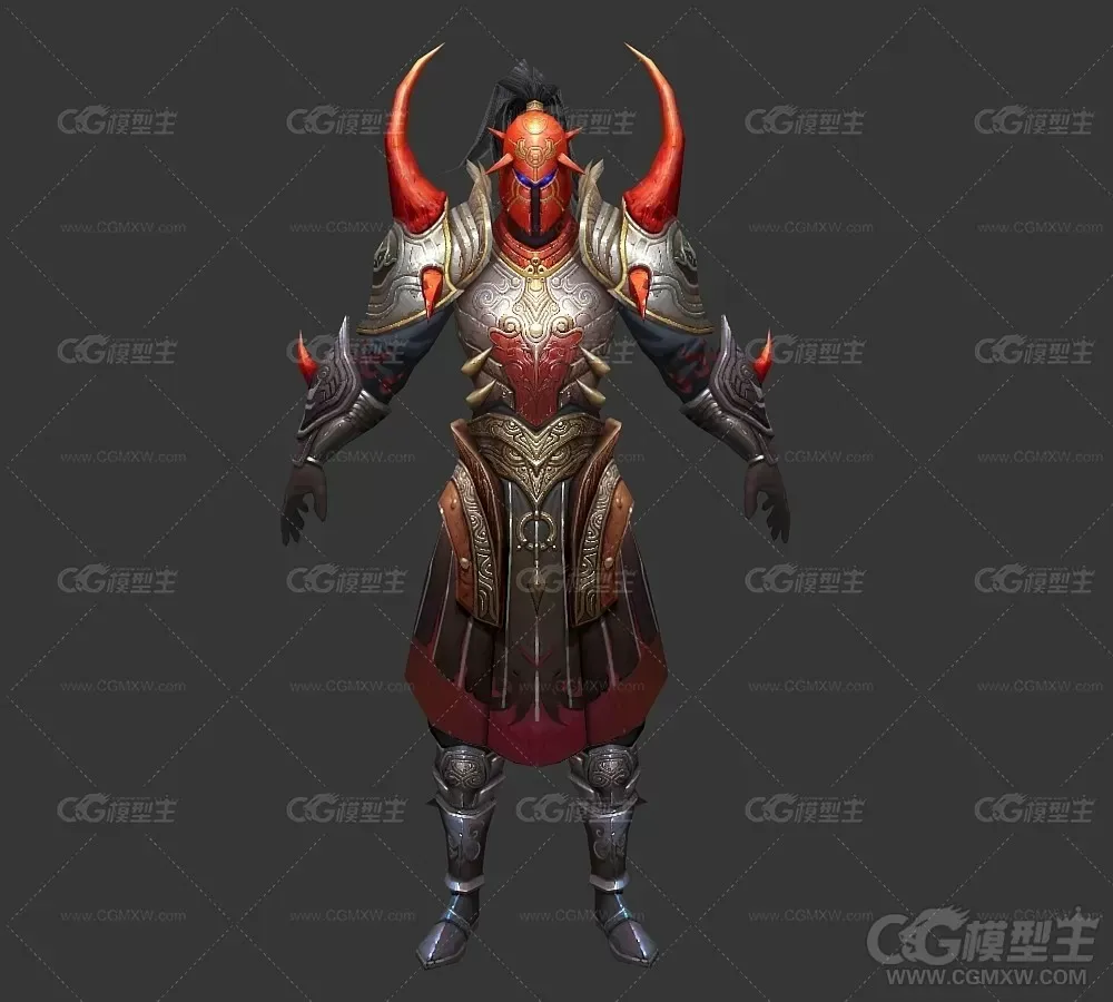 重甲战士3D模型-3