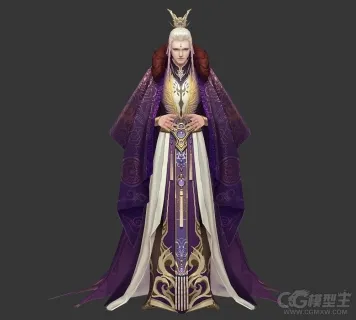 仙侠男角色模型